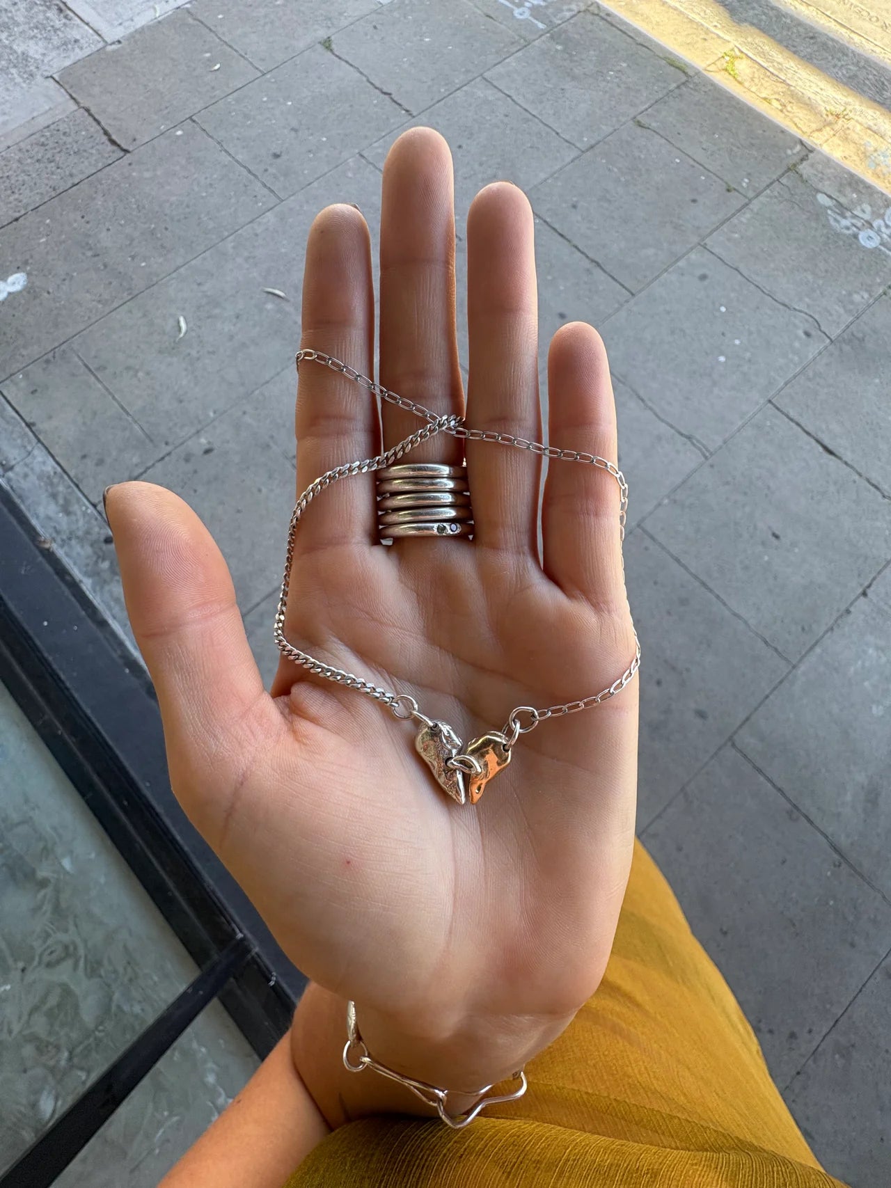 SMAH BROS NECKLACE | HALF HALF